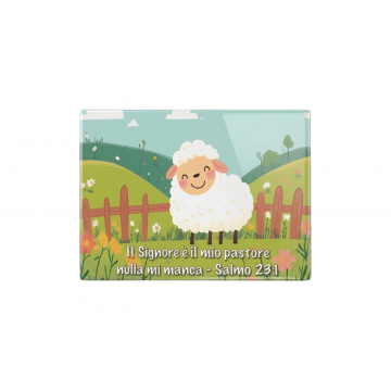 Magnete pecorella - "Il Signore è il mio pastore" Salmo 23:1