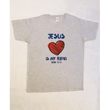 Maglia Jesus is my Friend_ adulto