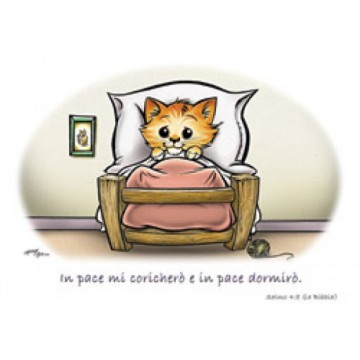 Cartolina con gattino